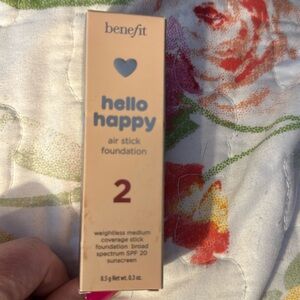 New in box! Benefit Hello Happy 2 Air Stick Foundation